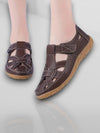 Orthopedische Hollow-Out Dames Sandalen – Ademend, Schokabsorberend en Comfortabel | Koffie