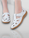 Orthopedische Hollow-Out Dames Sandalen – Ademend, Schokabsorberend en Comfortabel | wit