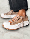 Orthopedische Schoenen met Schokabsorberende Zool en Optimale Voetondersteuning voor Dagelijks Gebruik – Lichtgewicht en Antislip | Beige