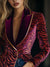 Oversized blazer met zebraprint voor dames | Losse pasvorm 1