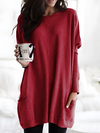 Oversized trui voor dames | Met zakken 2