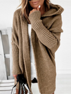 Oversized vest met capuchon voor dames | Lang 1