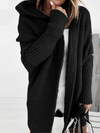 Oversized vest met capuchon voor dames | Lang 2