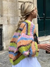 Patchwork Cardigan voor Dames | Lange Pofmouwen 3