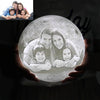 Lampada da tavolo con foto personale