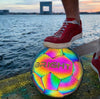 Reflecterende Voetbal met Holografisch Effect - Perfect voor Social Media