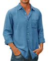 Poloshirt met lange mouwen voor heren | Casual pasvorm 2