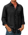 Poloshirt met lange mouwen voor heren | Casual pasvorm 6