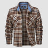 Poloshirt met lange mouwen voor heren | Geruit patroon 2