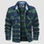 Poloshirt met lange mouwen voor heren | Geruit patroon 4