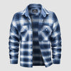 Poloshirt met lange mouwen voor heren | Geruit patroon 7