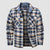 Poloshirt met lange mouwen voor heren | Geruit patroon 8
