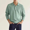 Poloshirt met lange mouwen voor heren | Moderne pasvorm 3