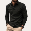 Poloshirt met lange mouwen voor heren | Tijdloos design 1