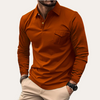 Poloshirt met lange mouwen voor heren | Tijdloos design 4