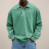 Poloshirt met lange mouwen voor heren | Zachte katoenmix 2