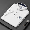 Poloshirt voor heren, geborduurde details | comfortabele pasvorm 0