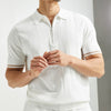 Poloshirt voor heren met ritssluiting | Normale pasvorm 0