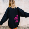 InspireWear - Felpa comoda con stampa positiva