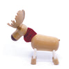 RudolfMoose - Giocattolo alce di legno