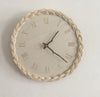 Ronde Rieten Wanduhr
