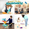 CleanPlay - Set di pulizia per bambini con accessori