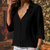 Relaxed Fit Blouse voor Dames | Klassieke Kraag 3