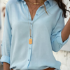 Relaxed Fit Blouse voor Dames | Klassieke Kraag 4