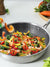 Rostvrij Stalen Koekenpan 24 cm met Premium Non-Stick Coating voor Eenvoudig Koken