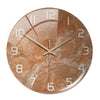 Orologio da parete in marmo senza tempo - Elegante e silenzioso