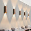 LumiGlow - Lampada da parete LED elegante con luce calda e fredda