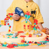 Cassetta degli attrezzi per bambini - Giocattolo creativo Montessori per bambini