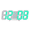 GlowLuxe - Orologio da parete 3D LED elegante
