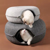 Kuscheldonut Deluxe – Letto tunnel interattivo per gatti