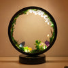 CrystalGlow Luxe Cirkel Lampada Notturna