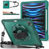 Custodia per iPad Pro 11 12.9 13 M1 M2 M4 2022 2024 Custodia resistente agli urti Heavy-Duty Custodia iPad Air 4 Air5 10.9" Mini6 Custodia + Tracolla