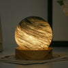 KosmosGloed - Lampada Notturna 3D Pianeti di Cristallo