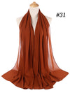 Chiffon Hijab Haarband