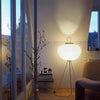 BALI - LED Rijstpapiervloerlamp met Natuurlijke Verlichting (140 cm)