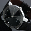 Kwartsheren leren horloge