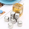 Edelstahl Eiswürfel Set für Whiskey oder Wein