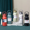 Ultra Capacità 1300ML Bottiglia Termica in Acciaio Inox con Cannuccia - Perfetta per bevande calde e fredde, Sport e Tempo libero