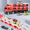 RaceTruck mit faltbarer Rennstrecke - Spielspaß für Jungen