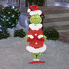 Decorazione Natalizia Grinch - Illuminazione Festiva da Giardino
