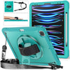 Custodia per iPad Pro 11 12.9 13 M1 M2 M4 2022 2024 Custodia resistente agli urti Heavy-Duty Custodia iPad Air 4 Air5 10.9" Mini6 Custodia + Tracolla