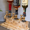Dispenser di bevande di lusso in legno | Presentazione perfetta delle bevande