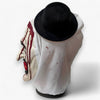Mania | Maschera da clown incisa - Accessorio di Halloween sanguinolento