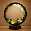 CrystalGlow Luxe Cirkel Lampada Notturna
