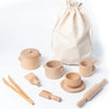 Holz-Küchenspielzeug - Pädagogischer und Kreativer Spielspaß
