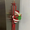 Babbo Natale che scala - Decorazione natalizia allegra per ricordi duraturi